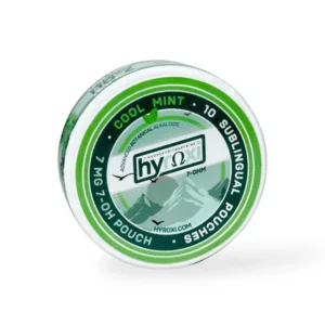 Hyroxi 7-Ohm Sublingual Pouches Cool Mint 7mg Per Pouch
